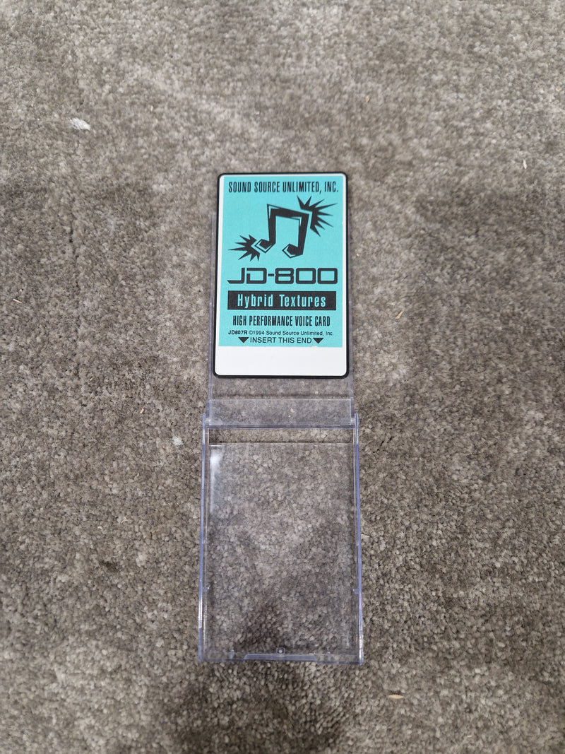 Sound Source Unlimited Hybrid Textures Voice Card JD-800 Synthesizer Expansion Module - Advanced Sound Synthesis, 800 Voices - Excellent - Image 3