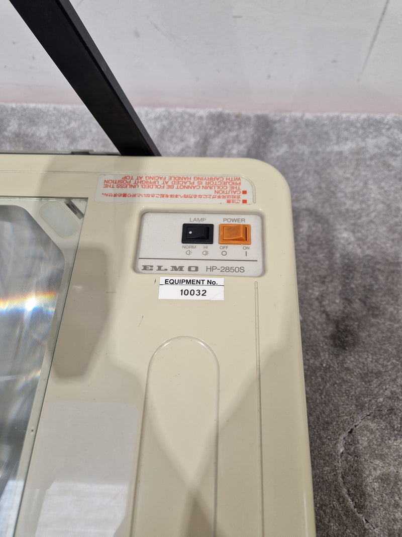 Elmo HP-2850S Overhead Projector - Light Modifier Arm Issue - Spares or Repair w/ Power Supply - Image 3