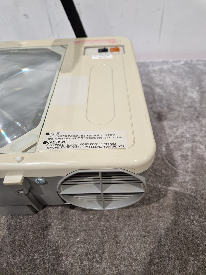 Elmo HP-2850S Overhead Projector - Light Modifier Arm Issue - Spares or Repair w/ Power Supply - Image 4