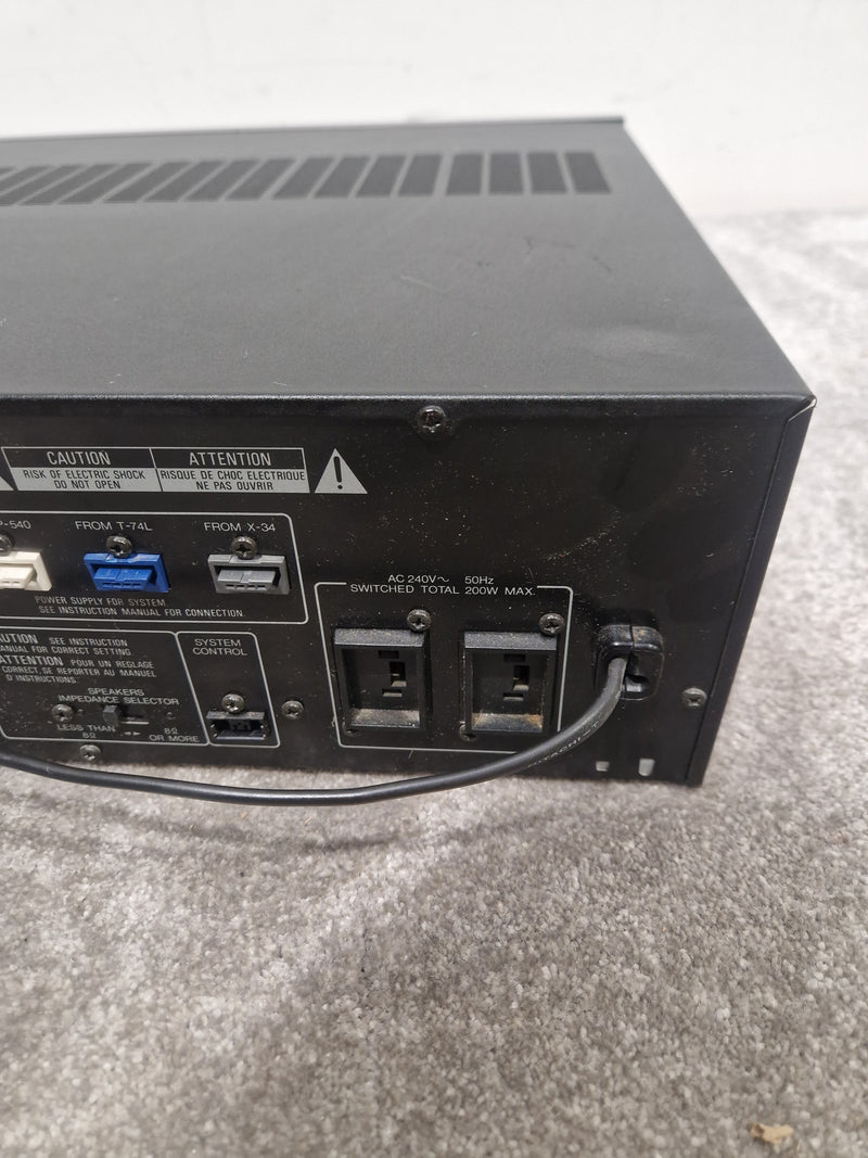 Kenwood A-34 Amplifier And T-74l Synthesizer - High Power, Versatile Sound - Good w/ Manuals & remote - Image 6