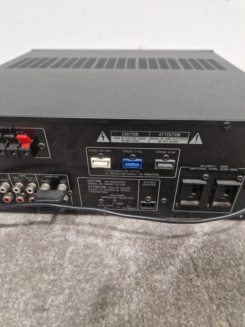 Kenwood A-34 Amplifier And T-74l Synthesizer - High Power, Versatile Sound - Good w/ Manuals & remote - Image 12