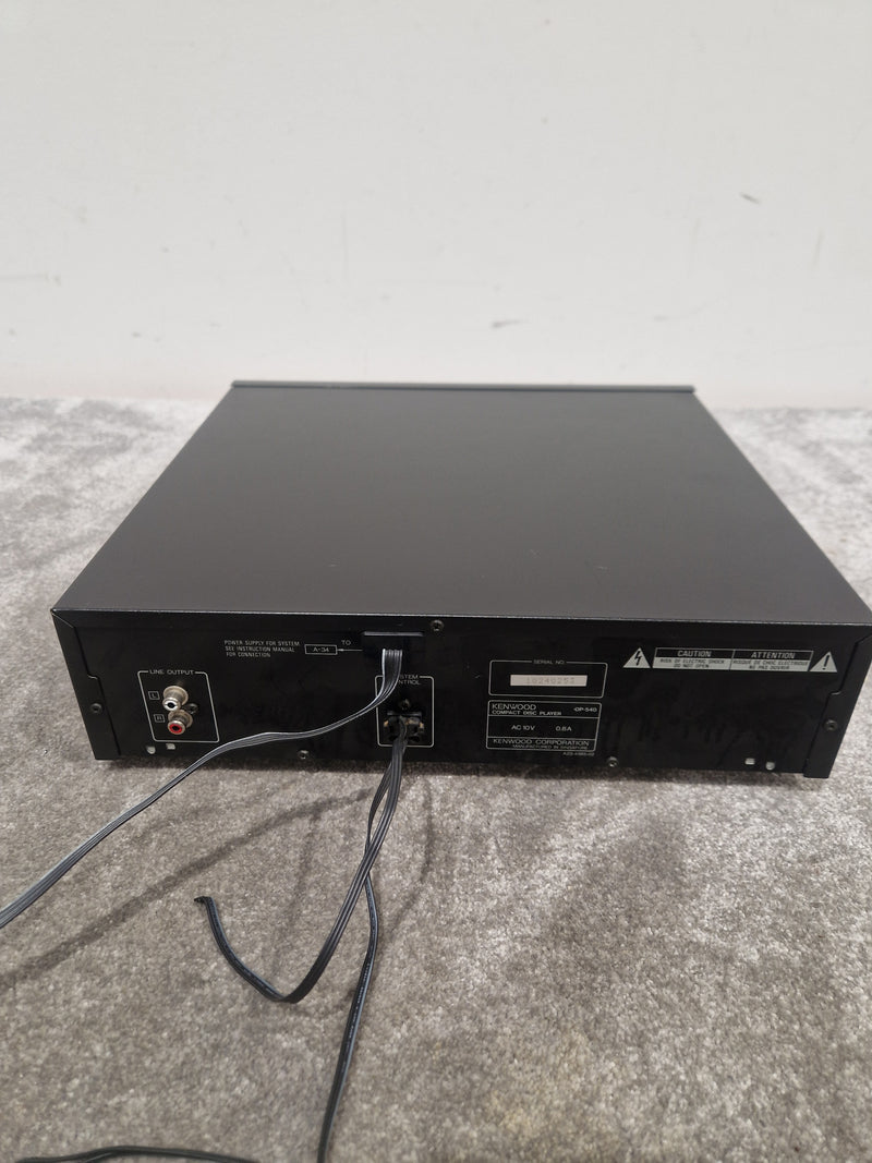 Kenwood Dp-540 CD Player - CD Player - High-Quality Audio, Programmable Playback - Spares or Repair - Image 5
