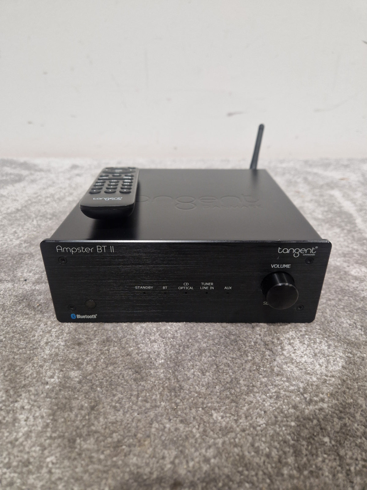 Tangent Ampster BT II Amplifier - Bluetooth Connectivity, Compact Design - Excellent w/ Power Supply & remote