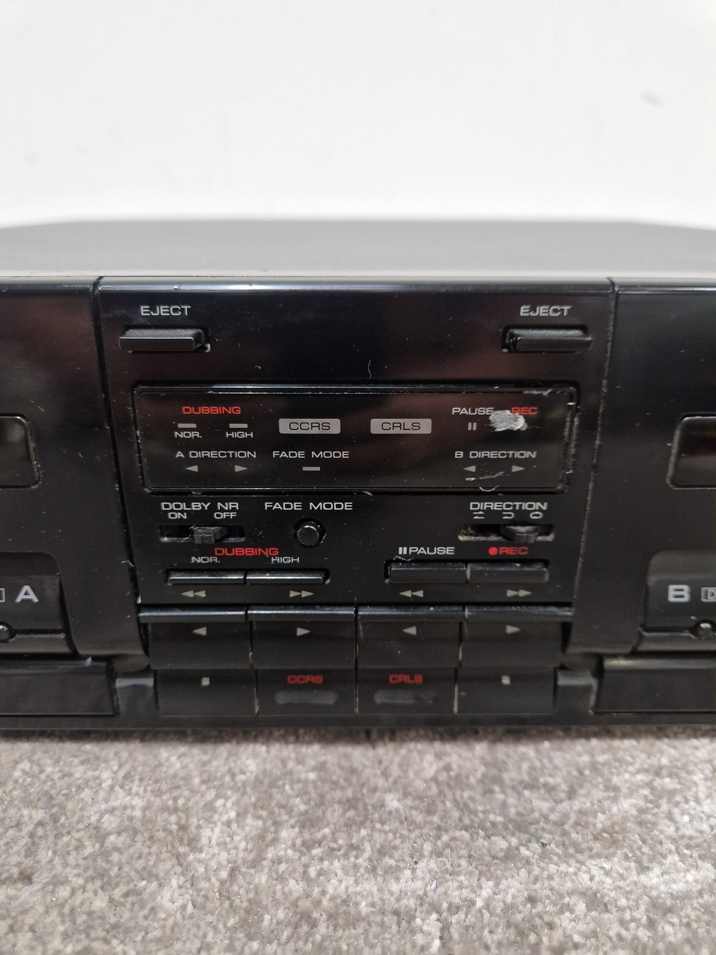 Kenwood X-34 Cassette Player - Vintage Audio, Auto-Reverse - Spares or Repair
