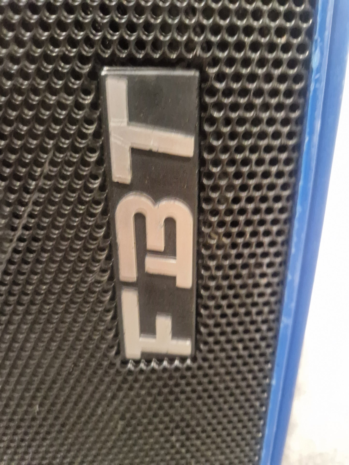 Fbt Blue PA Style Speaker - Portable PA System, 12-inch Woofer - Good