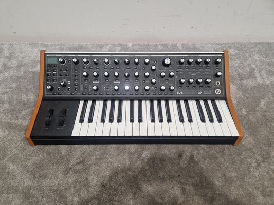 Moog Subsequent 37 Keyboard - Paraphonic Synthesizer, 37-Key - Excellent w/ Original Box & Power Supply & Manuals