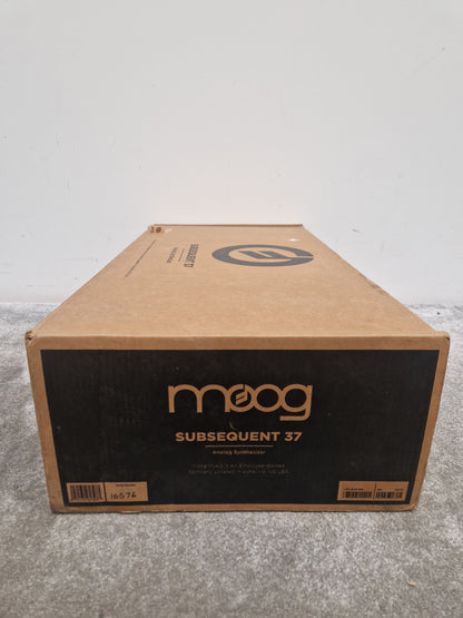 Moog Subsequent 37 Keyboard - Paraphonic Synthesizer, 37-Key - Excellent w/ Original Box & Power Supply & Manuals