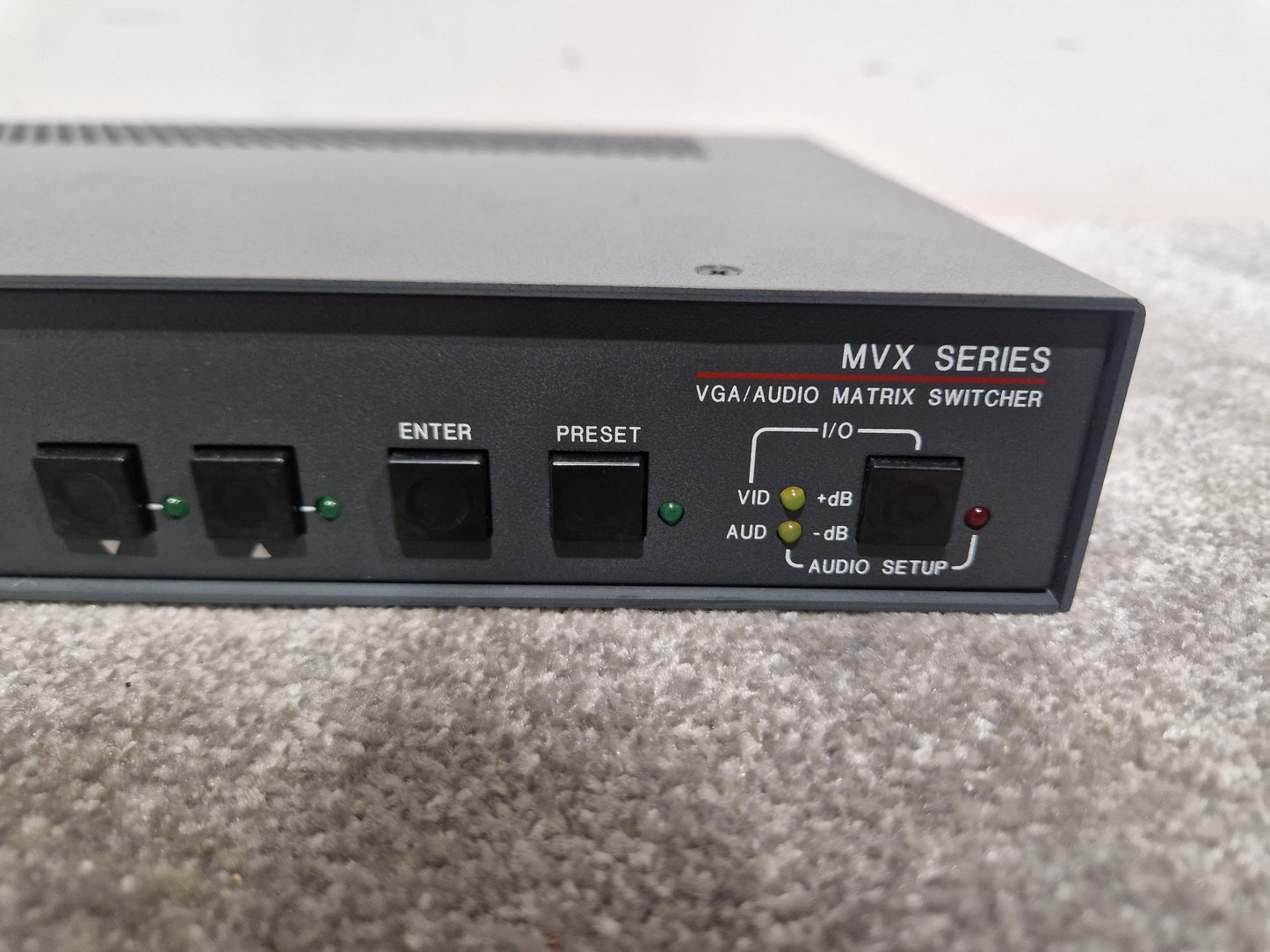 Extron MVX 44 Vga A Matrix Switcher - 4x4 VGA Matrix, High Resolution - Excellent w/ Original Box & Power Supply & Manuals