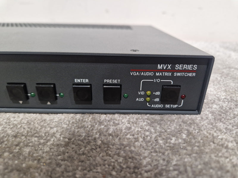 Extron MVX 44 Vga A Matrix Switcher - 4x4 VGA Matrix, High Resolution - Excellent w/ Original Box & Power Supply & Manuals - Image 10