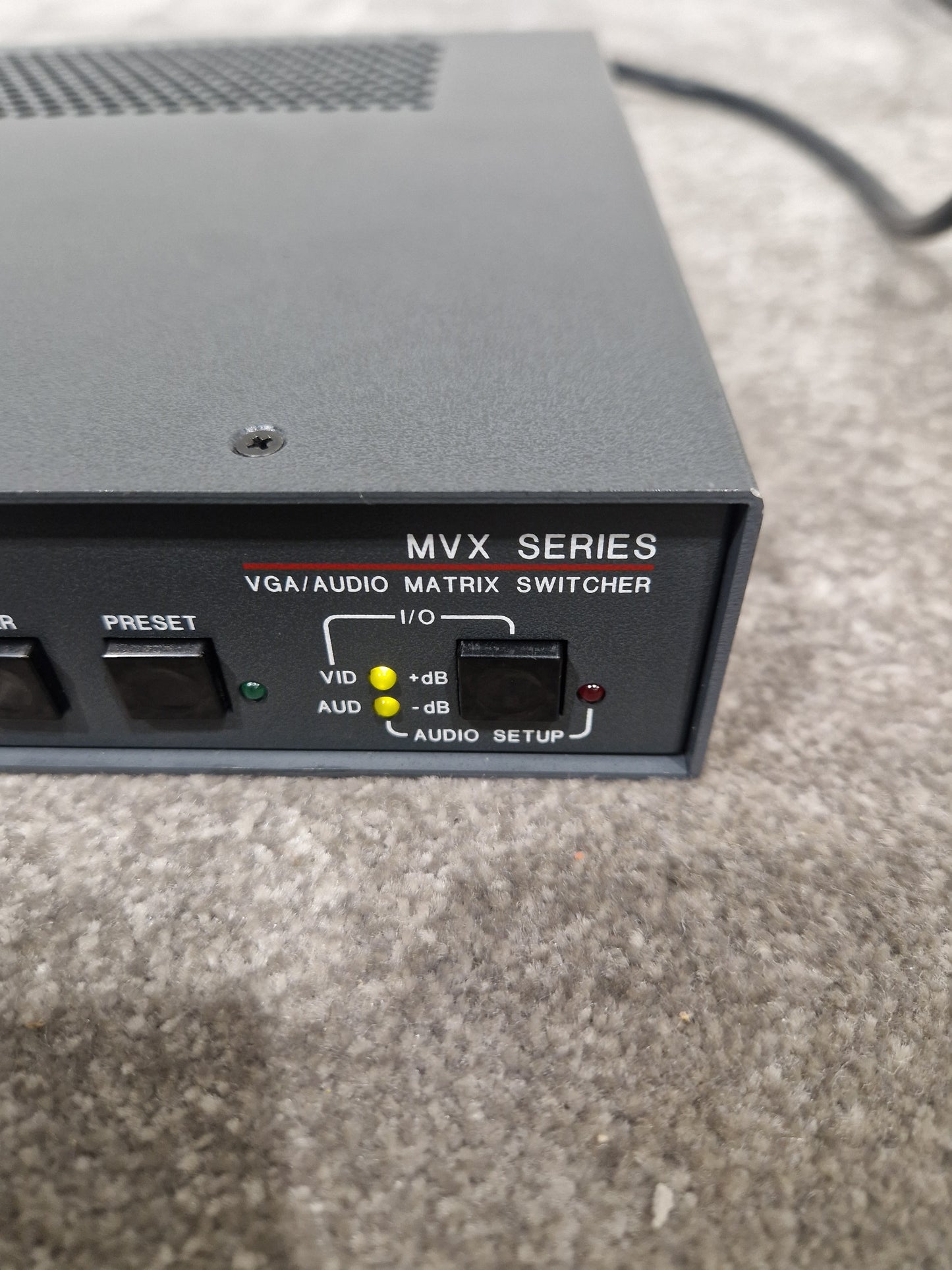 Extron MVX 44 Vga A Matrix Switcher - 4x4 VGA Matrix, High Resolution - Excellent w/ Original Box & Power Supply & Manuals