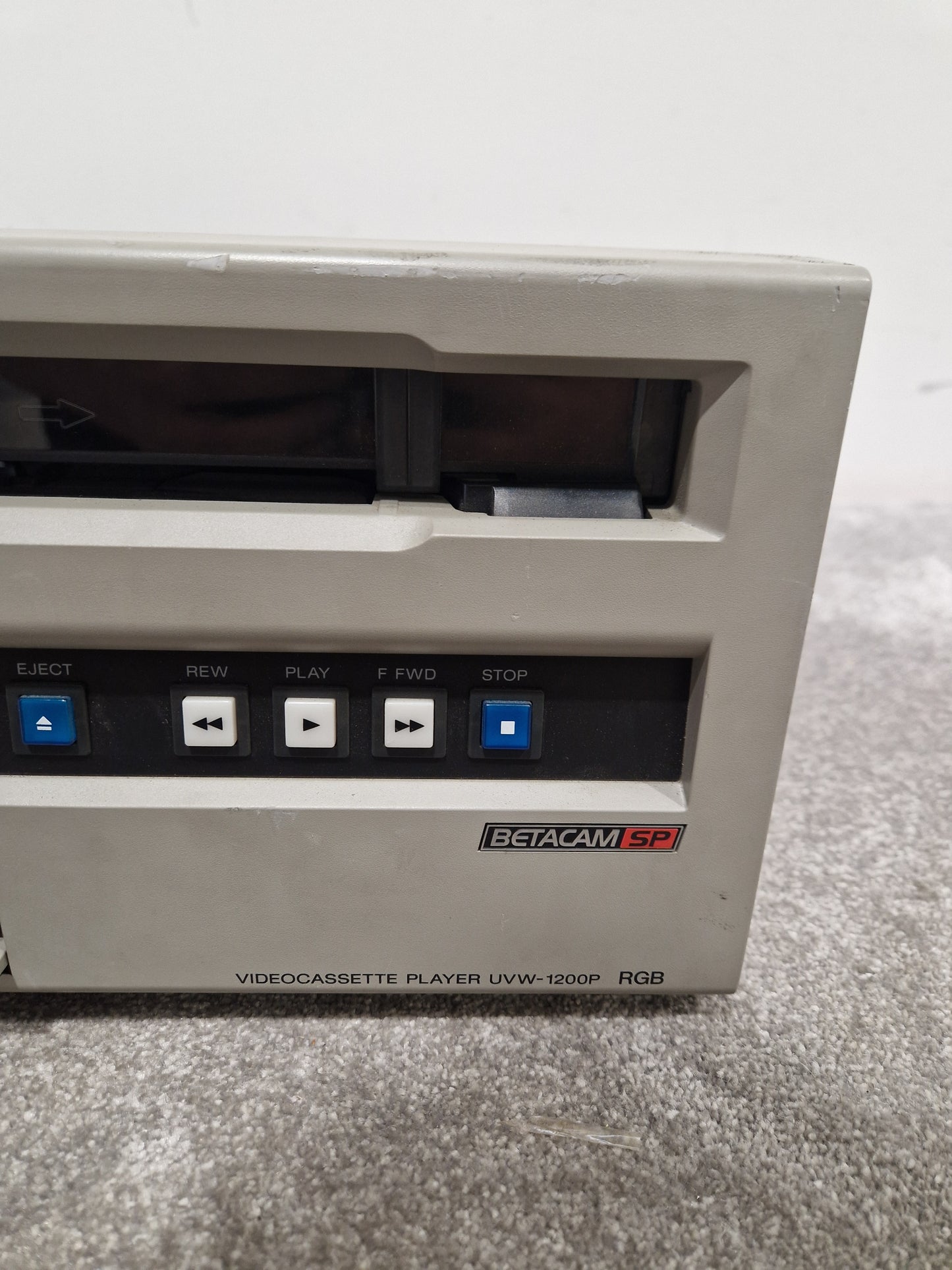 Sony Betacam SP Video Cassette Player - UVW-1200p RGB - Professional Video Deck, RGB Output - Good