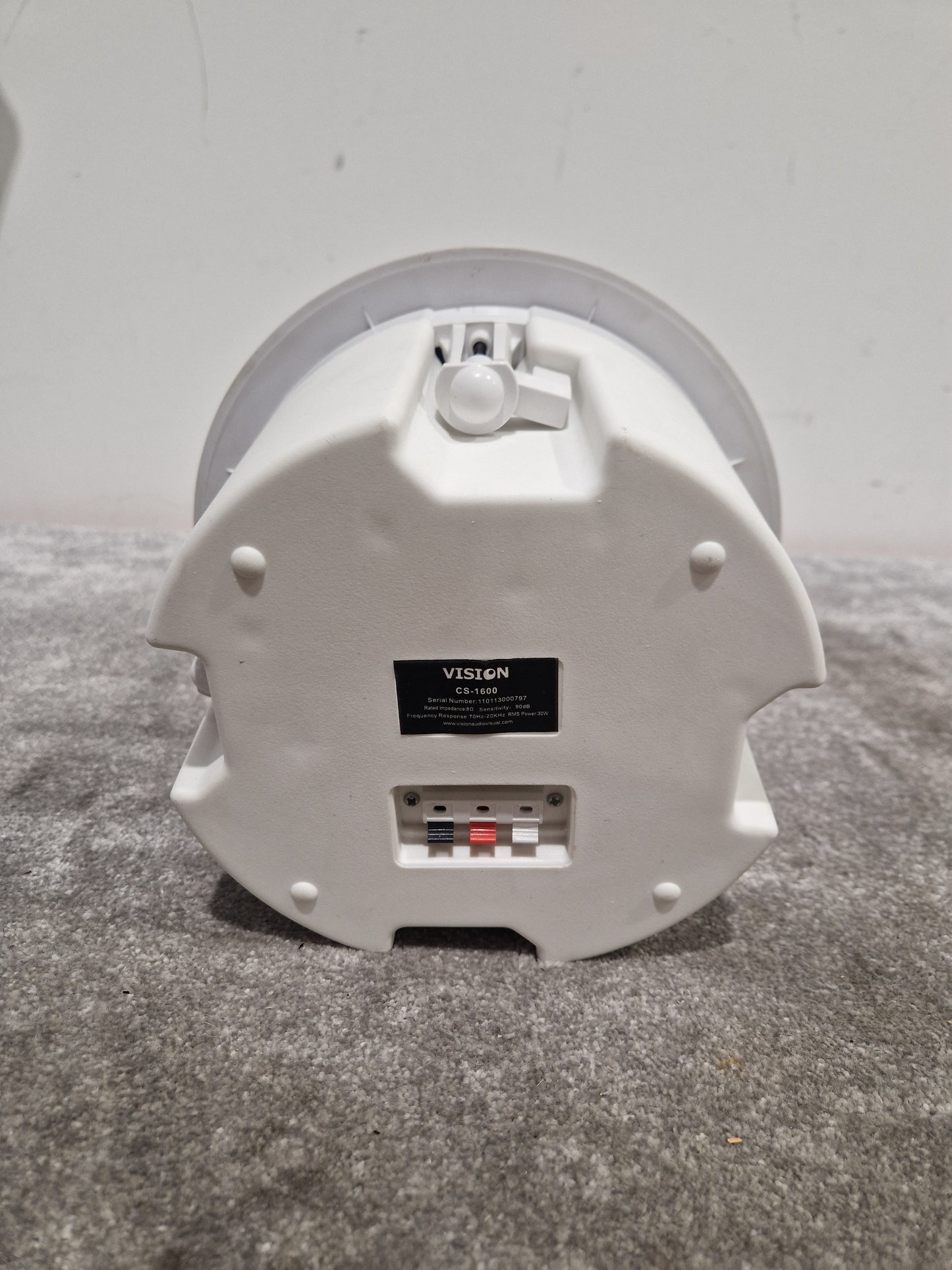 Vision CS-1600 Ceiling Speaker - Commercial Audio Solution, Easy Installation - Excellent