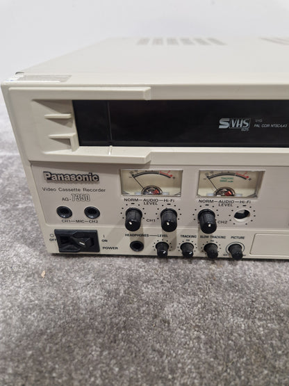 Panasonic Video Cassette Recorder Ag-7350 - Hi-Fi VCR, S-VHS Compatibility - Excellent