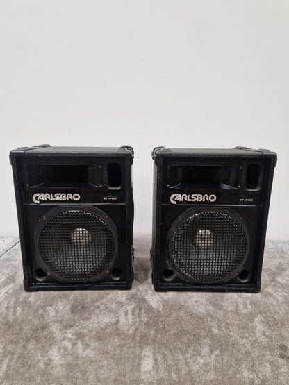 Carlsbro St-2120 Pair Studio Monitors - 2-Way Design - Good