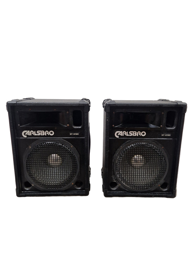 Carlsbro St-2120 Pair Studio Monitors - 2-Way Design - Good - Image 1