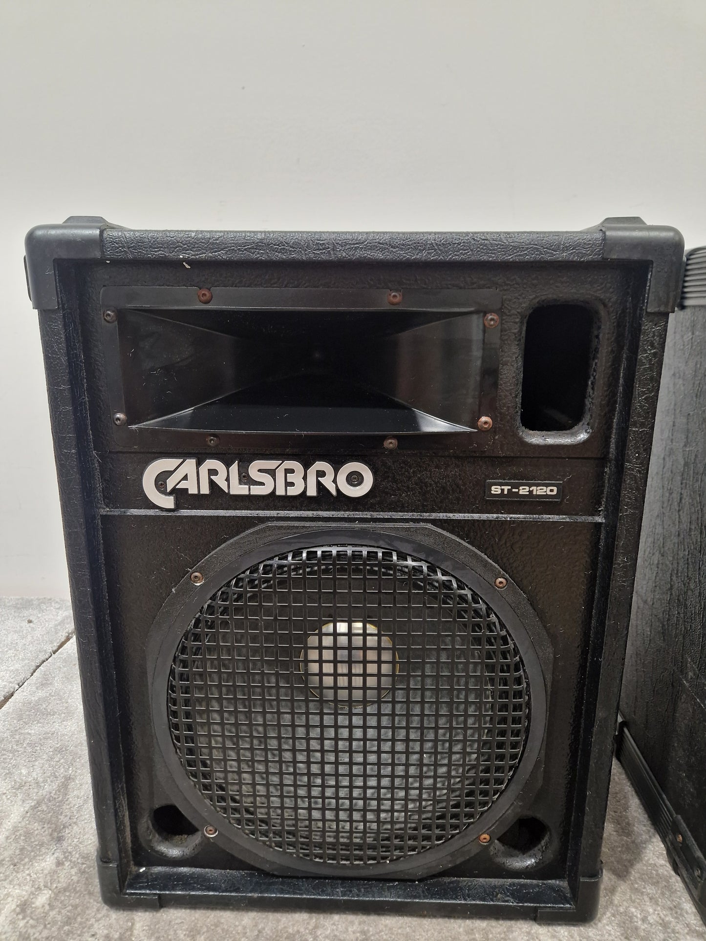 Carlsbro St-2120 Pair Studio Monitors - 2-Way Design - Good