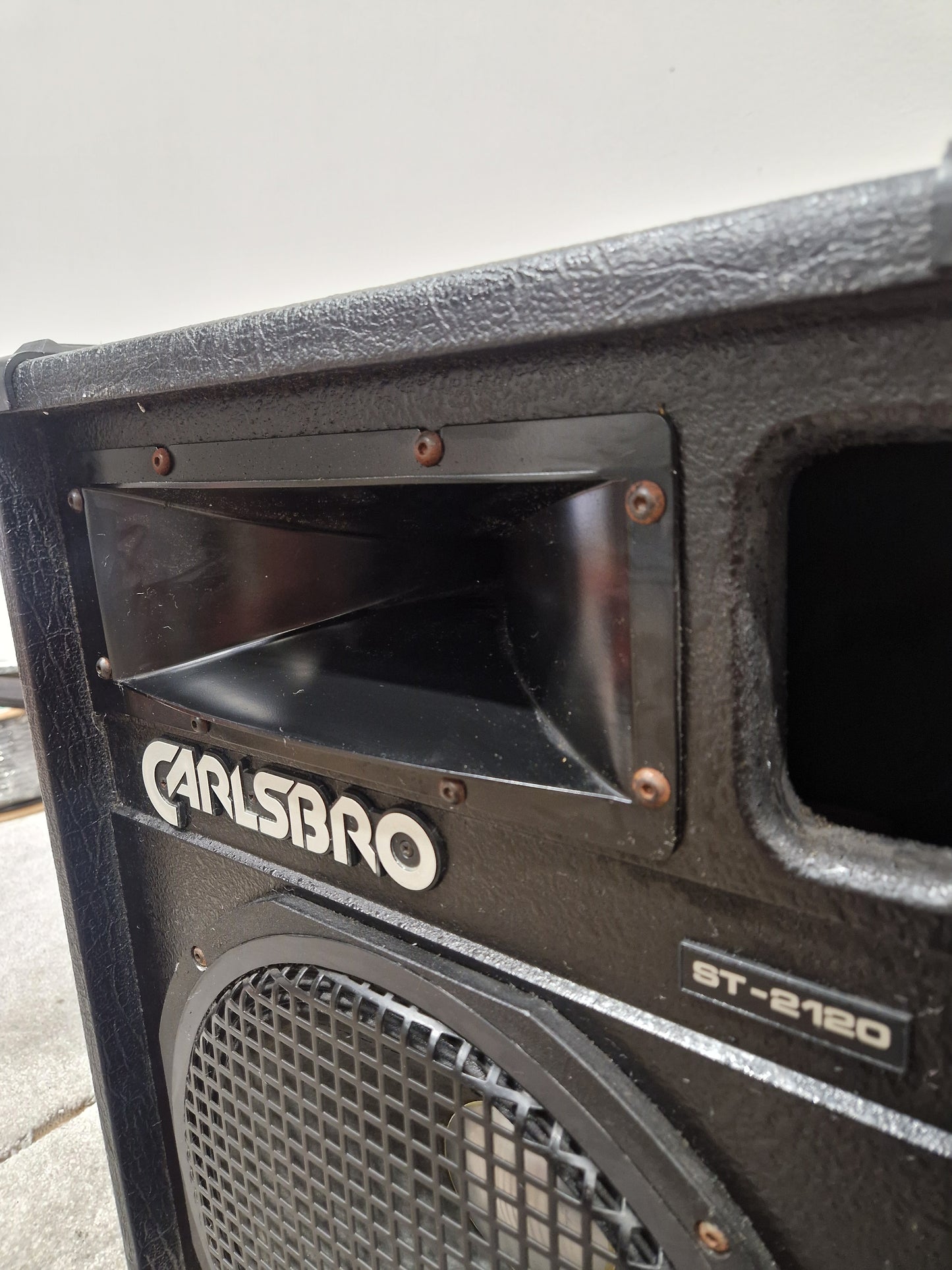 Carlsbro St-2120 Pair Studio Monitors - 2-Way Design - Good