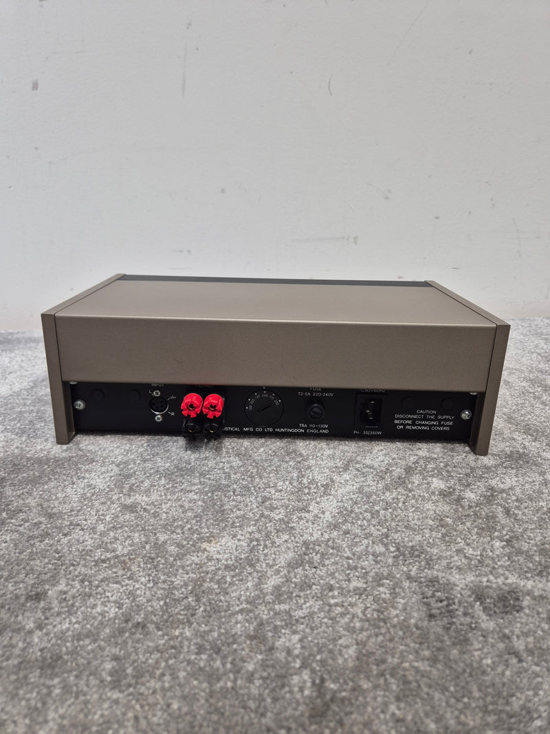 Quad 405-2 Amplifier - 150W Power, Class-A Design - Excellent w/ Power Supply - Image 4