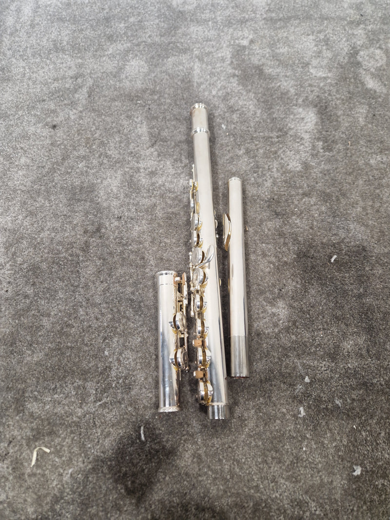Trevor James Tj10-2 Flute - Sterling Silver Headjoint, Hand-Cut Embouchure - Excellent w/ Soft Case & Flute Cleaner - Image 4