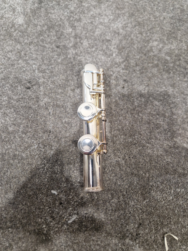 Trevor James Tj10-2 Flute - Sterling Silver Headjoint, Hand-Cut Embouchure - Excellent w/ Soft Case & Flute Cleaner - Image 2