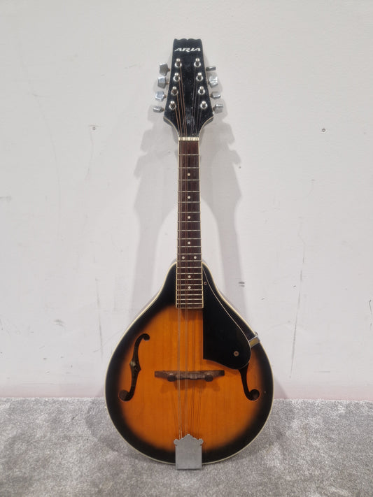 Aria Am-20 A-style Acoustic Mandolin - Spruce Top, Mahogany Back - Good
