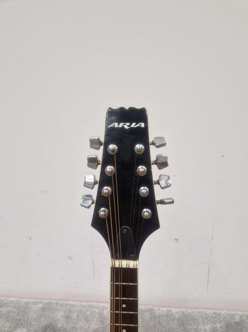Aria Am-20 A-style Acoustic Mandolin - Spruce Top, Mahogany Back - Good - Image 3