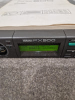 Yamaha Fx500 Processor Effects Unit - Multi-effects, 24-bit Processing - Very Good w/ Power Supply & Manuals - Image 7