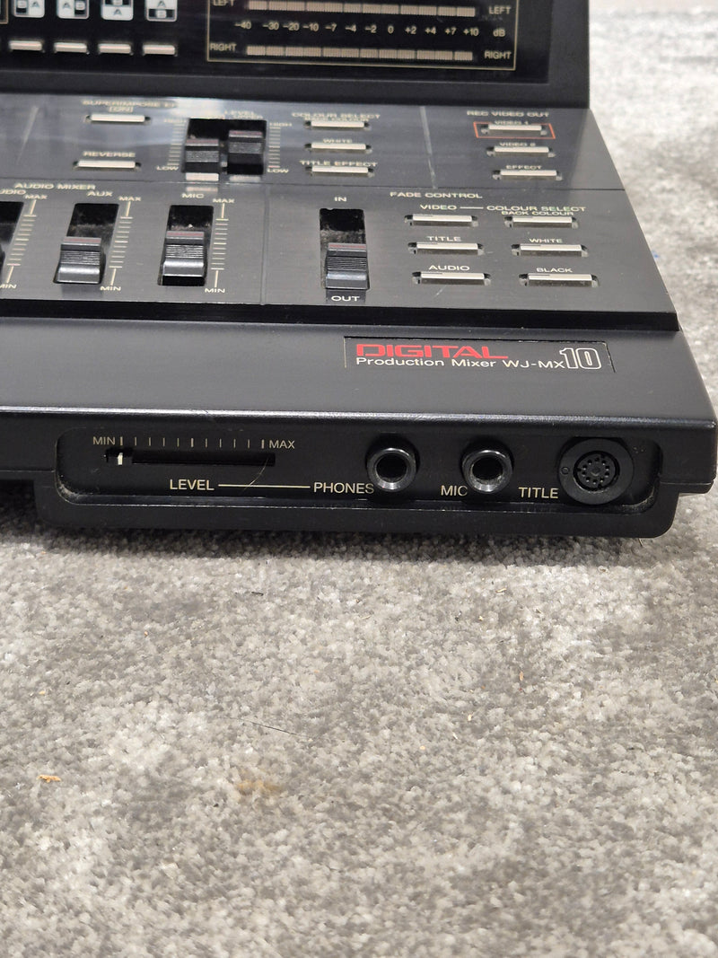 Panasonic WJ-MX10 Digital Production Mixer - Multi-Track Recording, Audio Mixing - Very Good w/ Power Supply & Hard Cas - Image 4