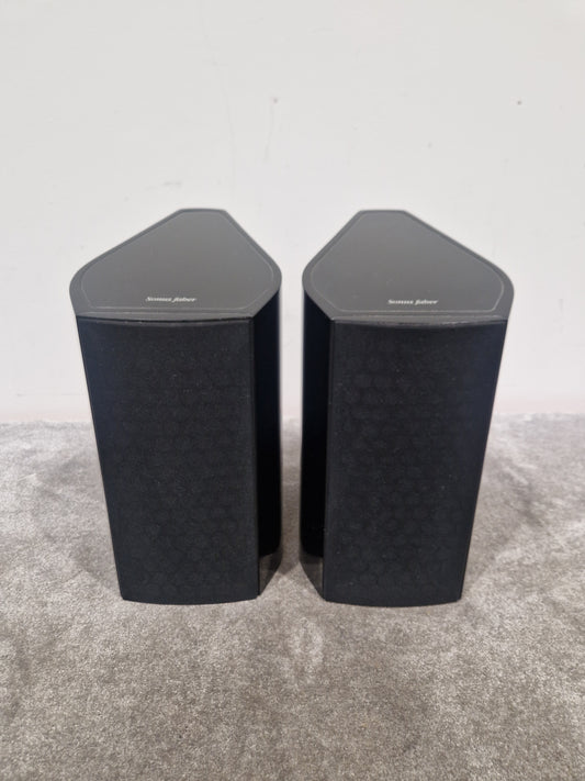 Sonus Faber Vanere 1.5 Pair Floorstanding Speakers - 2-Way Design, Curved Cabinets - Spares or Repair w/ Manuals & Stands