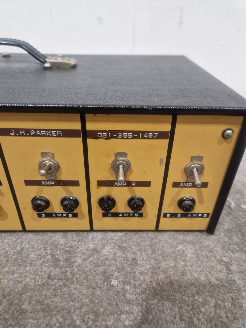 JH Parker Vintage Microphone Amplifier - Classic Tone, Robust Build - Good w/ Hard Case - Image 9