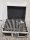 Studiomaster Session Mix 8-2 Mixer Audio Mixer - 8 Channels, Compact Design - Very Good w/ Power Supply & RoadReady Flight Case - Photo 1