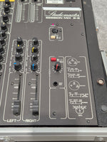 Studiomaster Session Mix 8-2 Mixer Audio Mixer - 8 Channels, Compact Design - Very Good w/ Power Supply & RoadReady Flight Case - Image 2