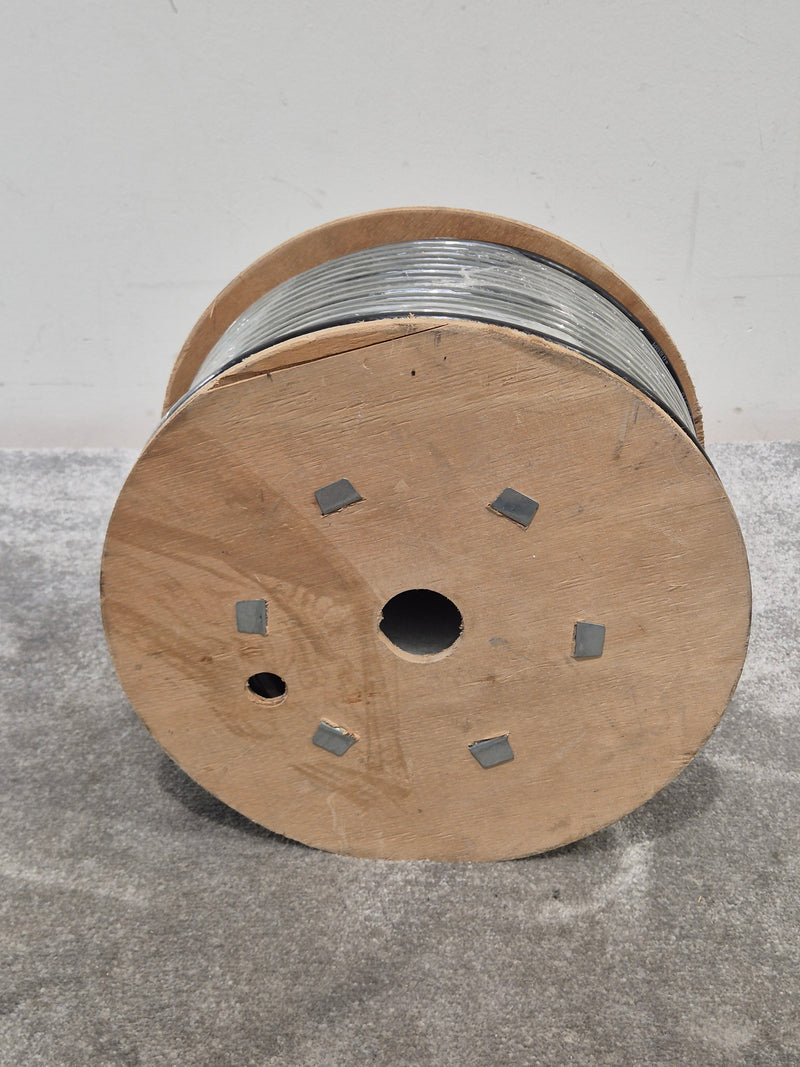 Webro Wf125 100m Black 75 Ohm Coaxial Cable Reel - 100m Length, High-Quality - Like New - Image 4