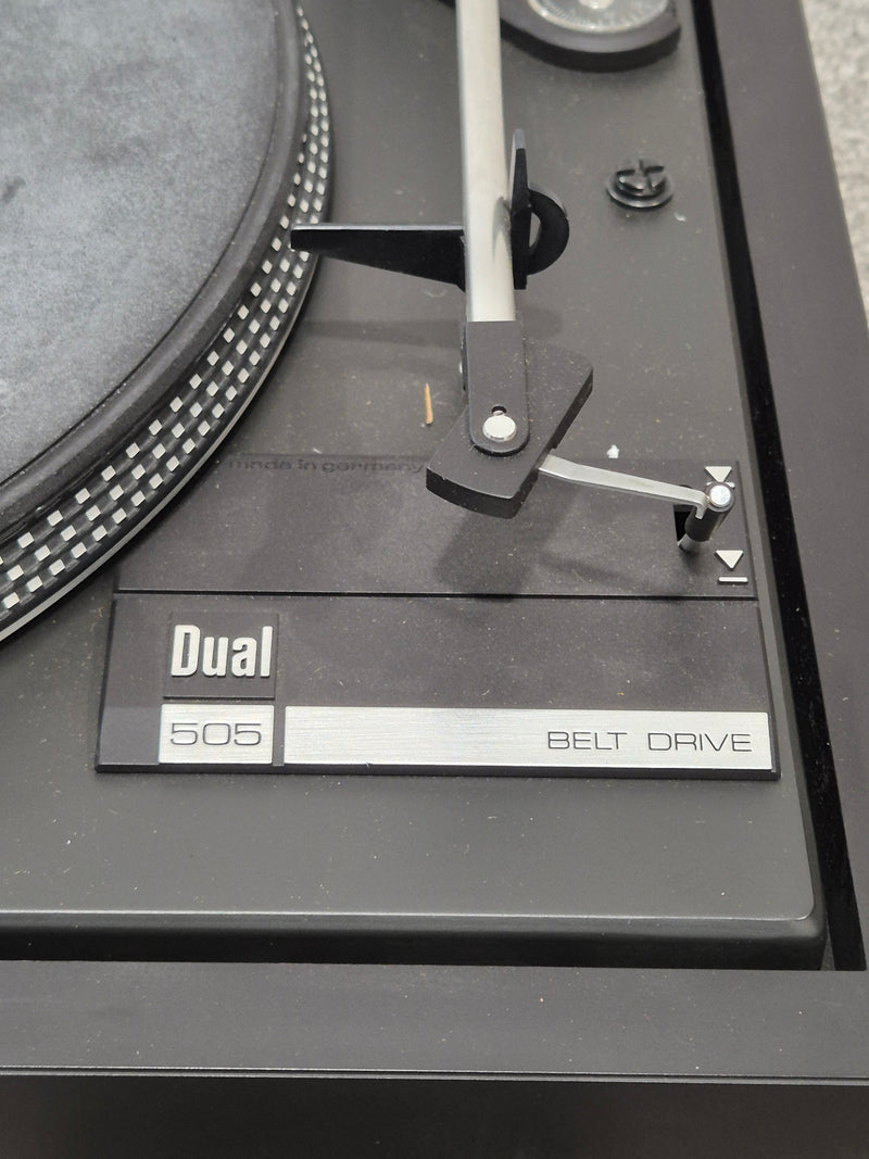 Dual 505 Turntable - Vintage Hi-Fi System - Spares or Repair w/ Lid and Original Box - Image 2