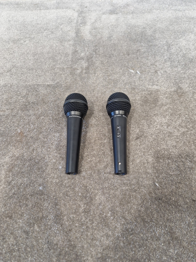 Dynamic G148k Microphone Set OF Two - Professional Vocal Mics, Cardioid Pattern - Excellent w/ Hard Case - Image 6