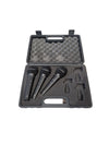 Dynamic G148k Microphone Set OF Three - Professional Vocal Microphones, Cardioid Pattern - Excellent w/ Hard Case - Photo 1
