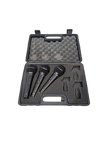 Dynamic G148k Microphone Set OF Three - Professional Vocal Microphones, Cardioid Pattern - Excellent w/ Hard Case - Image 1