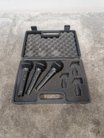 Dynamic G148k Microphone Set OF Three - Professional Vocal Microphones, Cardioid Pattern - Excellent w/ Hard Case - Image 2