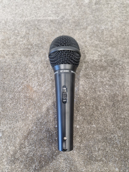Dynamic G148k Microphone Set OF Three - Professional Vocal Microphones, Cardioid Pattern - Excellent w/ Hard Case
