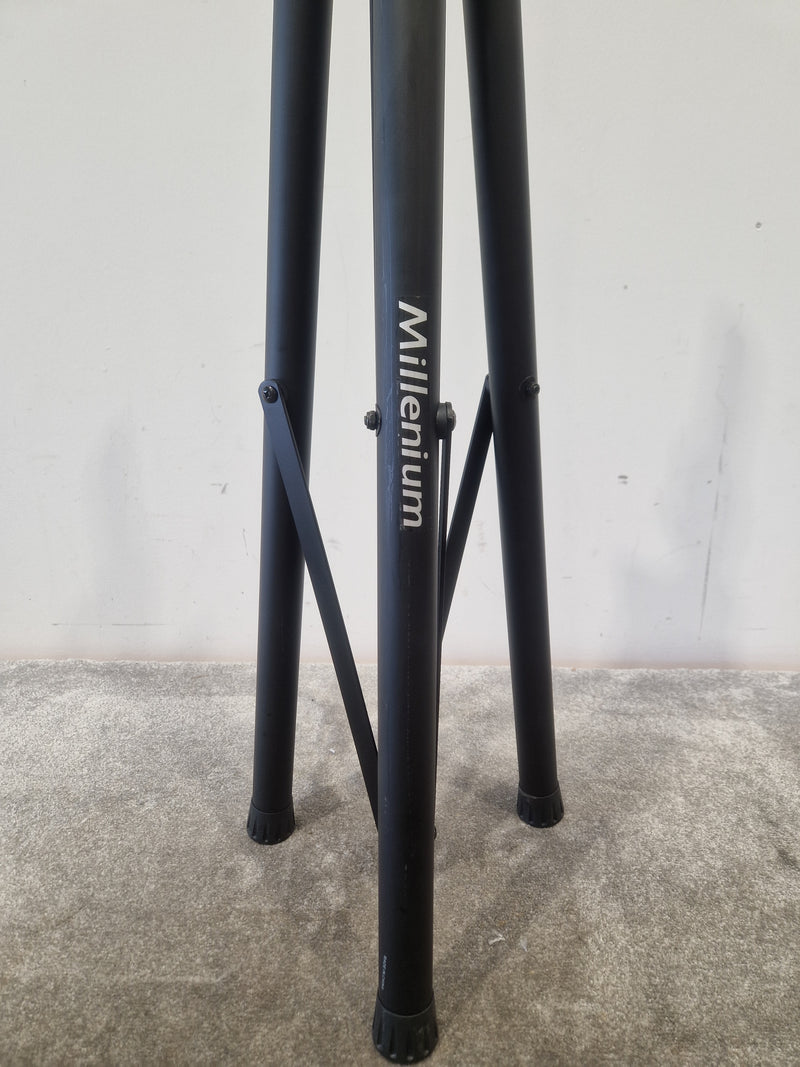 Millennium PA Speaker Stand - Adjustable Height, Durable Construction - Very Good w/ Soft Case - Image 7