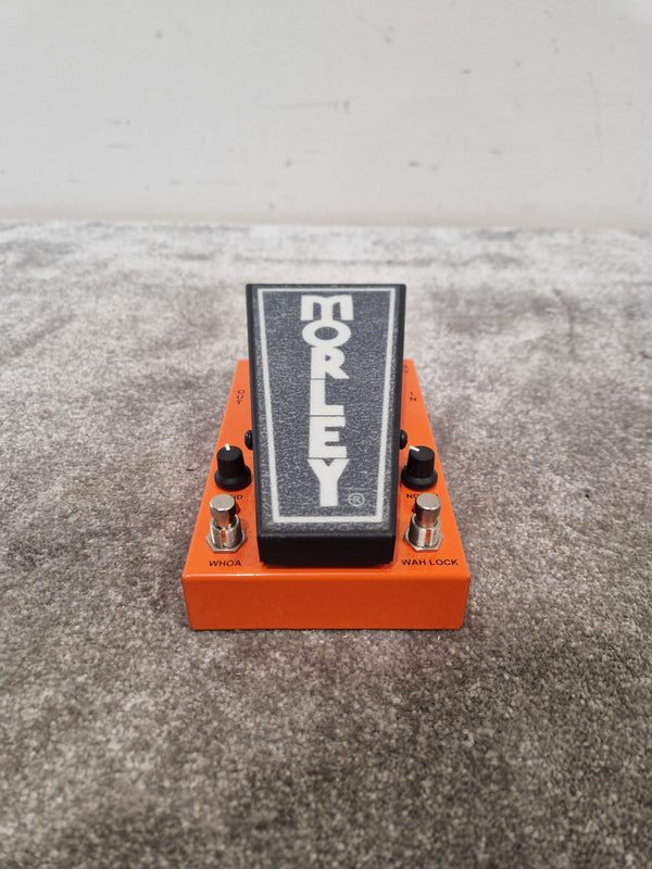 Morley 20/20 Wah Lock Effects Pedal - Unique Wah Lock Feature, Versatile Tone - Excellent w/ Original Box