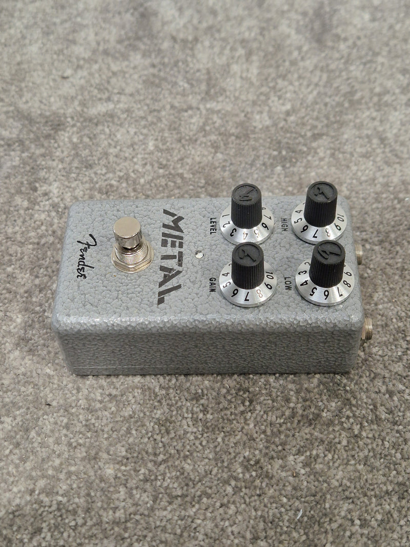 Fender Hammertone Metal Pedal Effects Pedal - High Gain Distortion, Durable Design - Excellent - Image 5