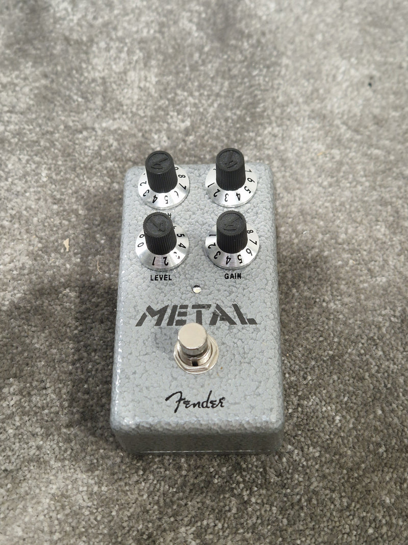 Fender Hammertone Metal Pedal Effects Pedal - High Gain Distortion, Durable Design - Excellent - Image 7