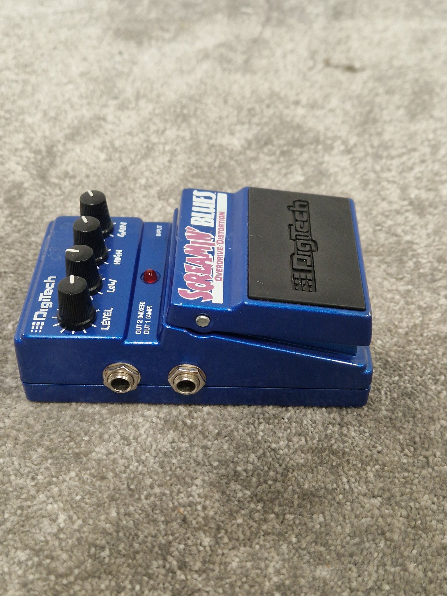 Digitech Screamin Blues Overdrive/distortion Effects Pedal - Classic Blues Tone, Easy Controls - Excellent