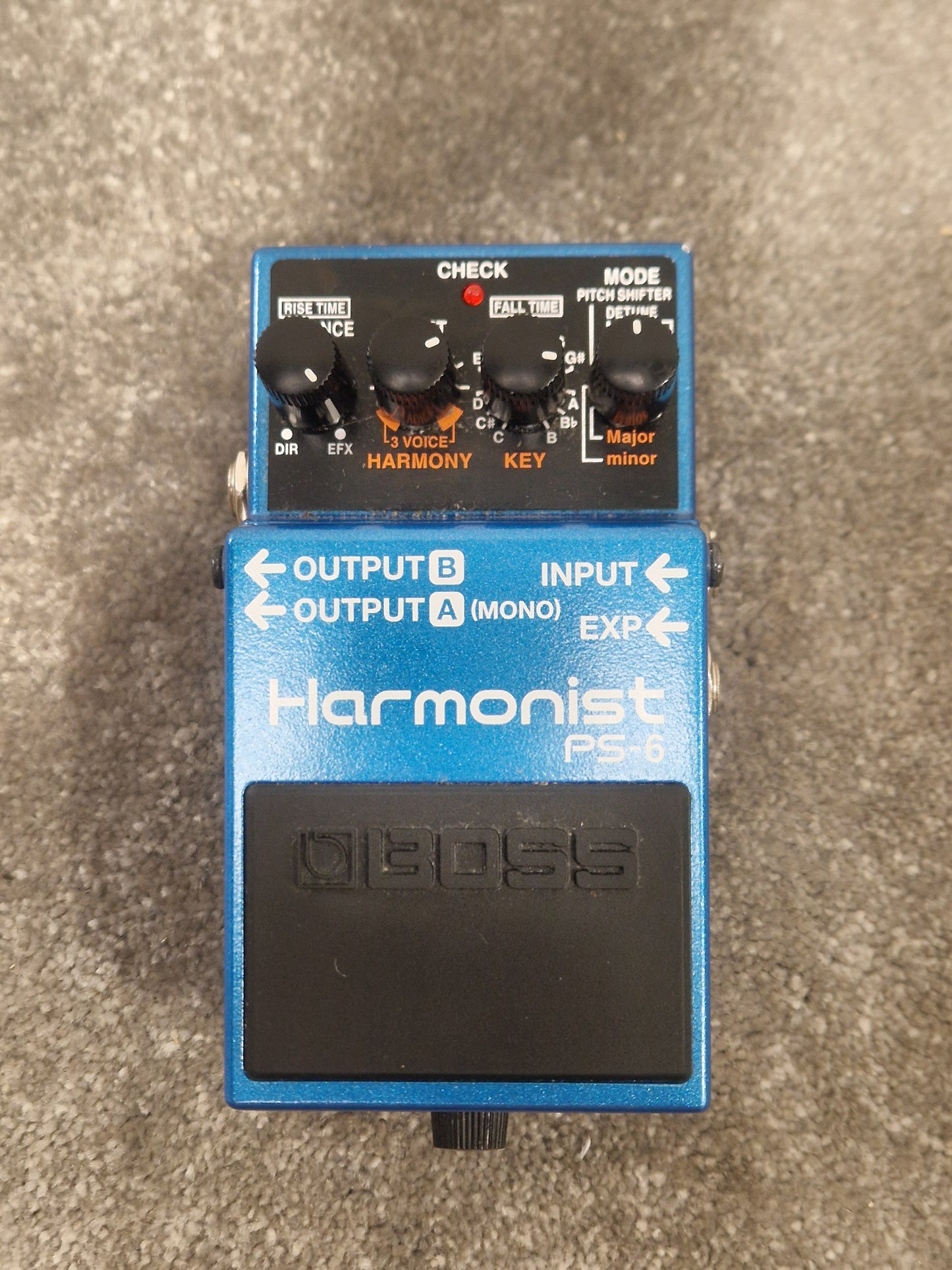 Boss Harmonist Ps-6 Effects Pedal - Pitch Shifting Harmony, USB Editing - Excellent