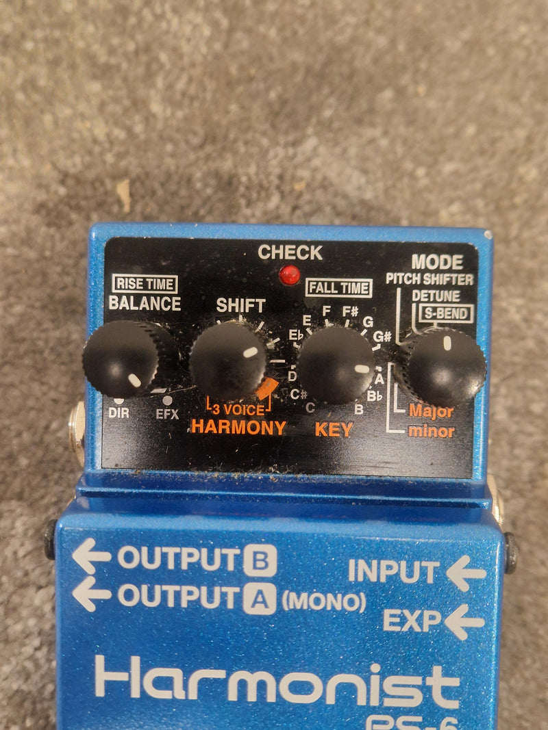 Boss Harmonist Ps-6 Effects Pedal - Pitch Shifting Harmony, USB Editing - Excellent - Image 2