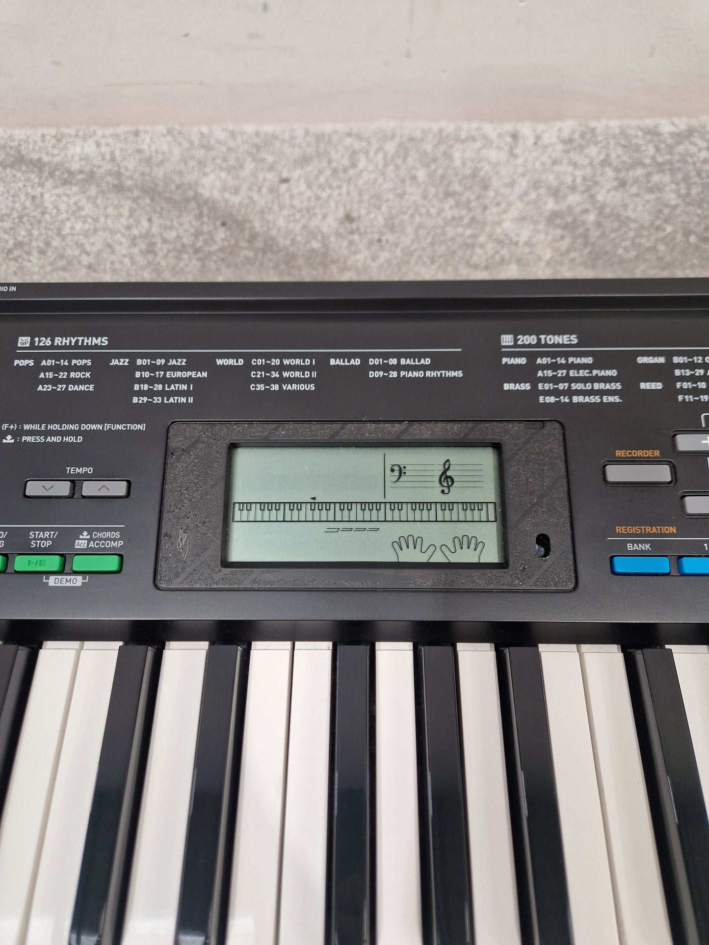 Casio Ctk-3400sk Keyboard - 61 Keys, Built-in Rhythms - Fair