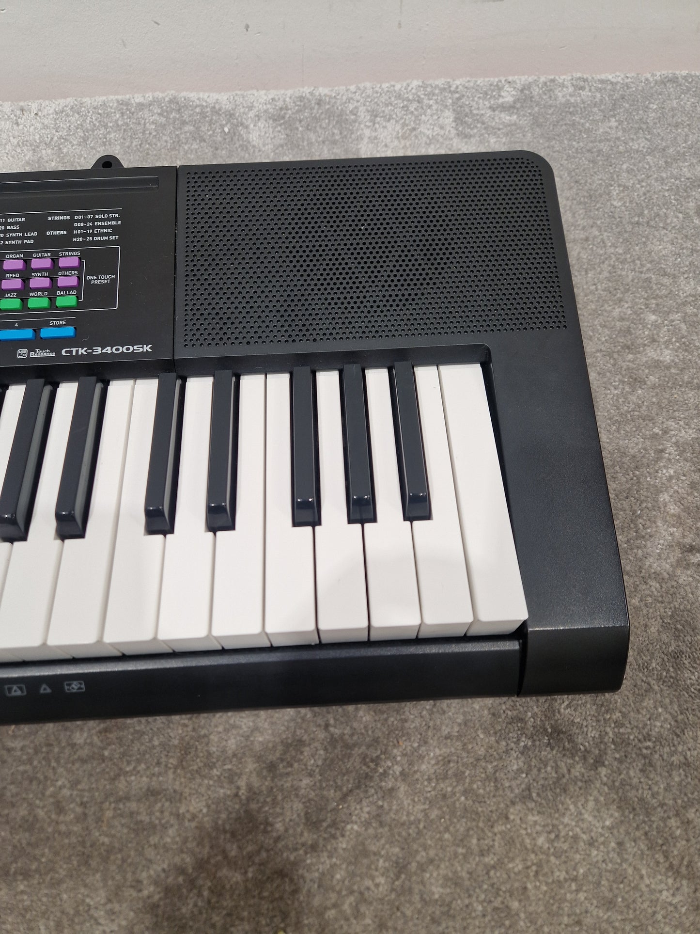 Casio Ctk-3400sk Keyboard - 61 Keys, Built-in Rhythms - Fair