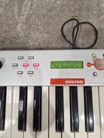 Alesis Micron Keyboard - 37-Key Synthesizer, Compact Design - Fair w/ Power Supply & Manuals - Image 9