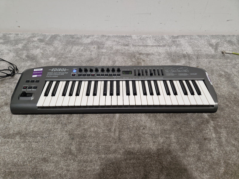 Edirol Pcr-m50 MIDI Keyboard Controller - 49 Keys, USB Connectivity - Spares or Repair - Image 1